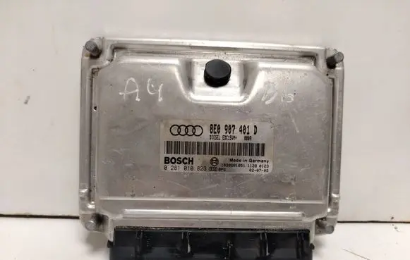 Audi A4 S4 B6 8E 8H Engine control unit/module 8E0907401D 0281010823 1039S01051