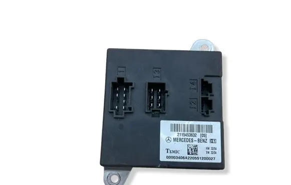 Mercedes-Benz E W211 Comfort/convenience module 2115453632