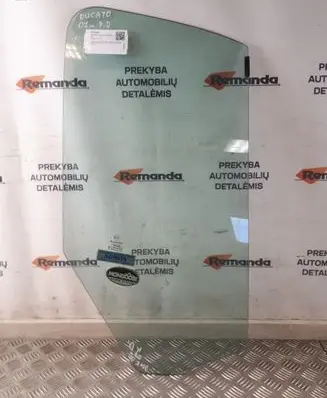 Fiat Ducato Front door window glass four-door