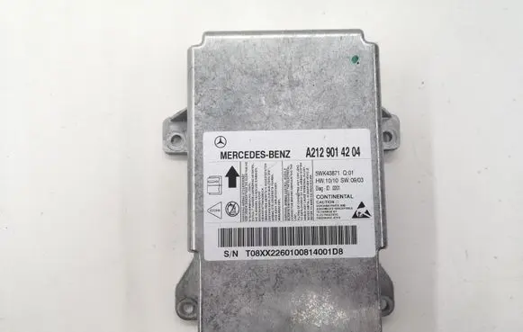 Mercedes-Benz E W212 Airbag control unit/module A2129014204