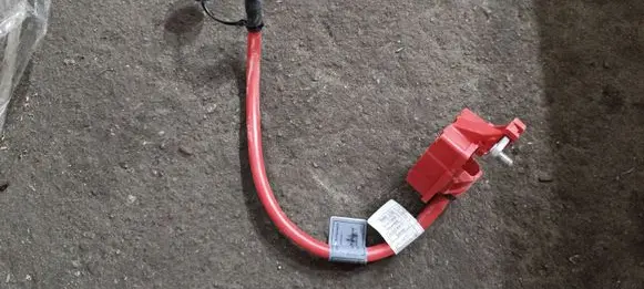 BMW 3 E90 E91 Positive cable (battery) 9217031