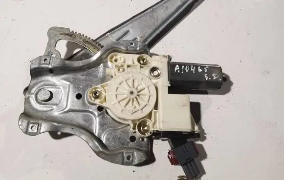 Sliding door window regulator with motor
