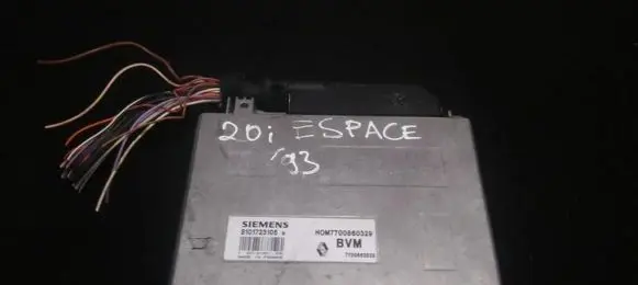 Renault Espace II Engine control unit/module s101723105b hom7700860329