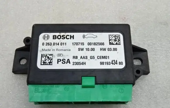 Citroen C3 Parking PDC control unit/module 9819343480