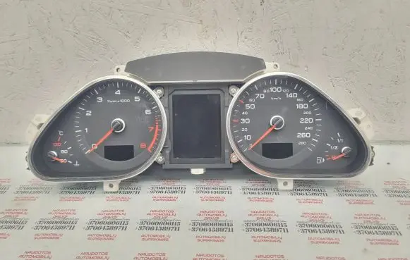 Audi A6 S6 C6 4F Speedometer (instrument cluster) 4F0920933N