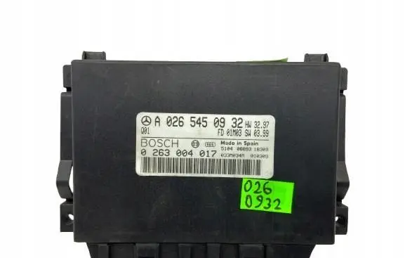 Mercedes-Benz E W210 Parking PDC control unit/module A0265450932