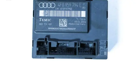 Audi A6 S6 C6 4F Door control unit/module 4F0959794E