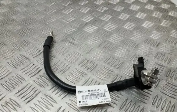Audi A6 S6 C7 4G Negative earth cable (battery) 8X0915181
