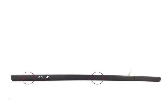 Toyota Corolla E120 E130 Front door trim (molding) 75732-13170