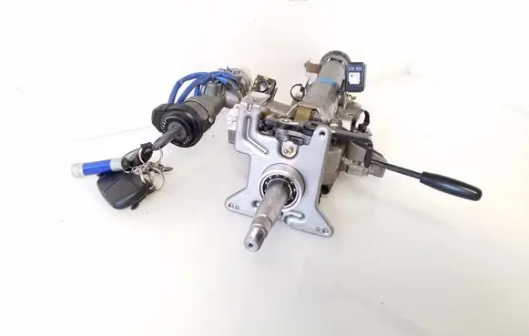 Steering wheel axle set