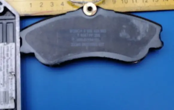 Citroen Berlingo Brake pads (front) 0986424583
