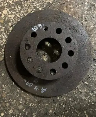Audi A4 S4 B8 8K Rear brake disc