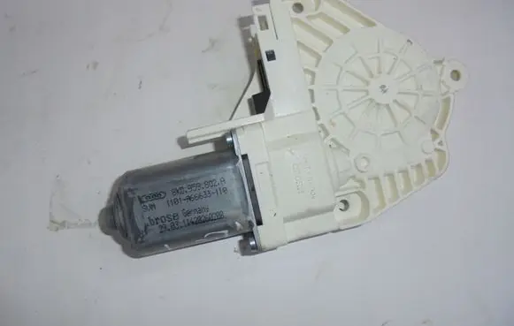 Rear door window regulator motor