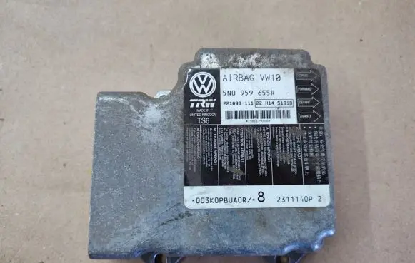 Volkswagen PASSAT B7 Airbag control unit/module 5N0959655R