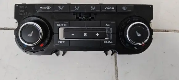 Skoda Superb B6 (3T) Climate control unit 3T0907044AS 5HB00974945 SW0401