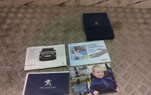 Peugeot Partner Owners service history hand book 