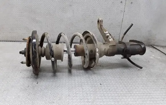 Front shock absorber with coil spring