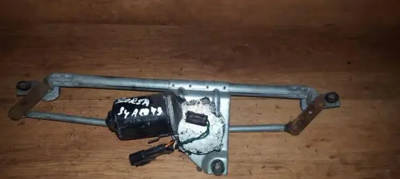 Opel Corsa B Front wiper linkage and motor