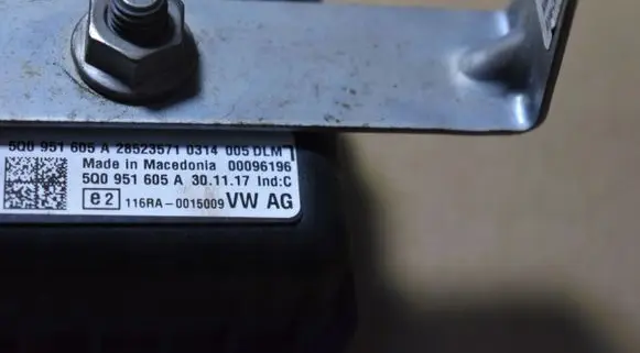 Porsche Panamera (971) Horn signal