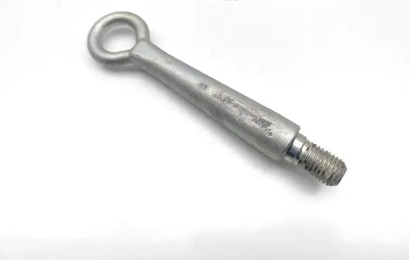 Towing hook eye