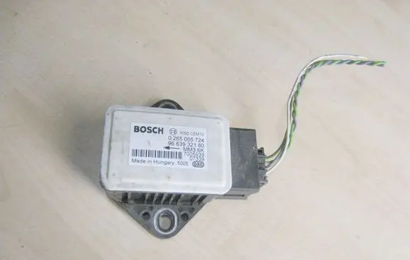Peugeot 607 ESP acceleration yaw rate sensor 9663932180 0265005724