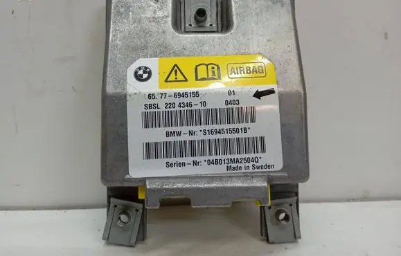 BMW 5 E60 E61 Airbag control unit/module 6945155 220434610 S1694515501B