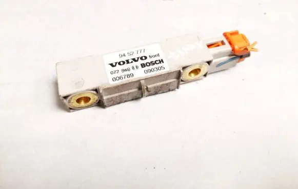Airbag deployment crash/impact sensor