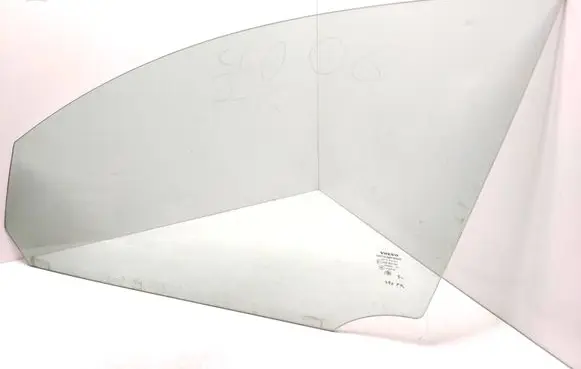Volvo S40 Front door window glass four-door 43R001106 E000186 DOT57M53A32