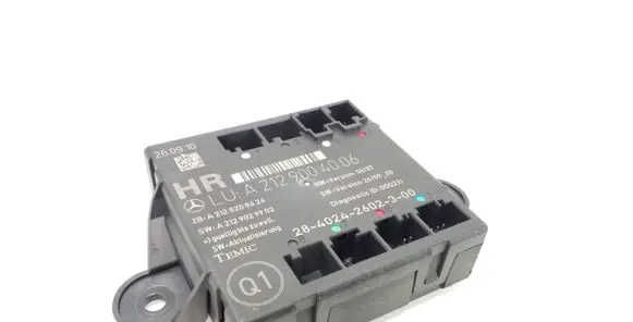 Mercedes-Benz E W212 Door control unit/module A2129004006 A2128208626 A2129029902