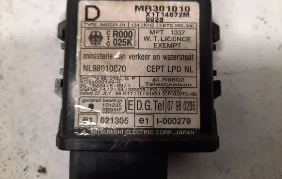 Mitsubishi L200 Immobilizer control unit/module X1T14672M MR301010