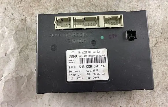 Mercedes-Benz S W221 Air conditioning/heating control unit A2218704192