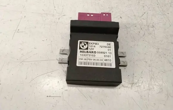 BMW X1 E84 Fuel injection pump control unit/module 7276046 55892110 103373153