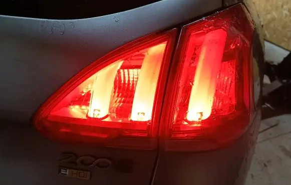 Peugeot 2008 I Tailgate rear/tail lights 9678074580
