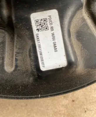 Hyundai i30 Rear wheel hub spindle/knuckle 14RHG4AA0