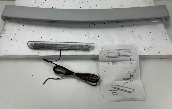 Audi A4 S4 B7 8E 8H Rear window tailgate spoiler 