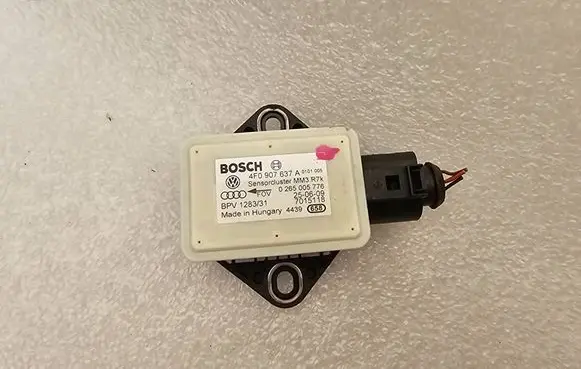 Audi A6 S6 C6 4F ESP acceleration yaw rate sensor 4F0907637A 7015118 0265005776