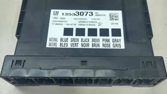 Chevrolet Camaro Other control units/modules 13533073 4000BTXT8