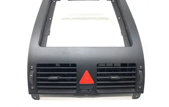 Dashboard side air vent grill/cover trim