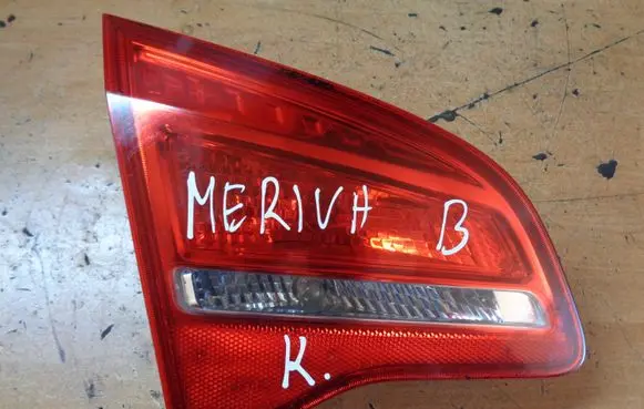 Opel Meriva B Tailgate rear/tail lights