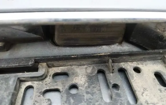 Number plate light