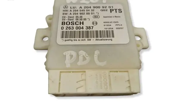 Mercedes-Benz C W204 Parking PDC control unit/module A2049009201 A2049020001 A2045450432