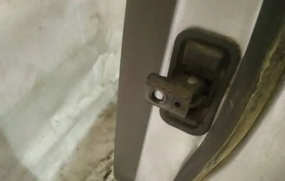 Rear door check strap stopper