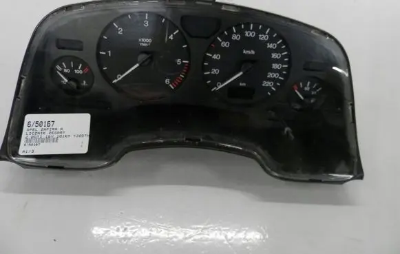 Opel Zafira A Speedometer (instrument cluster) 09228757
