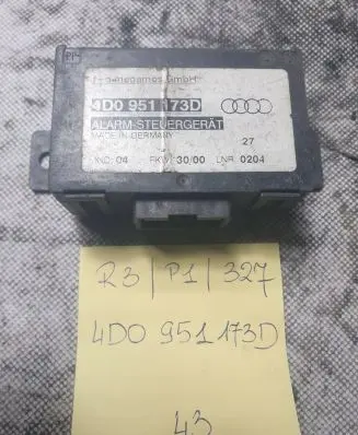 Audi A6 S6 C5 4B Alarm control unit/module 4D0951173D