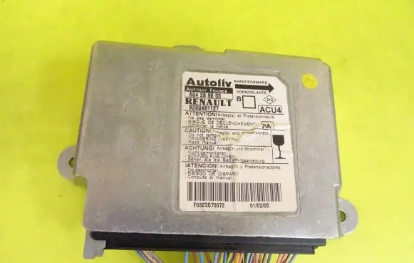 Renault Megane II Airbag control unit/module 8200481127 604289600