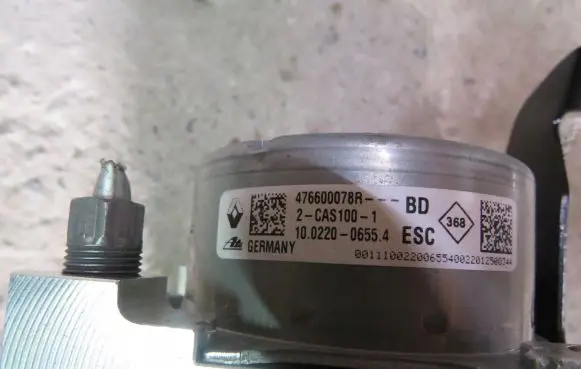 Dacia Dokker ABS Pump 476600078R
