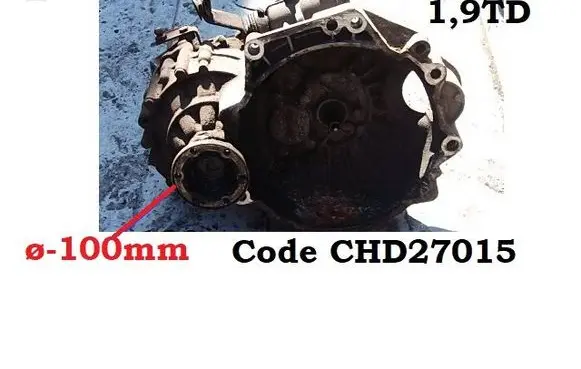 Volkswagen Vento Manual 5 speed gearbox CHD27015