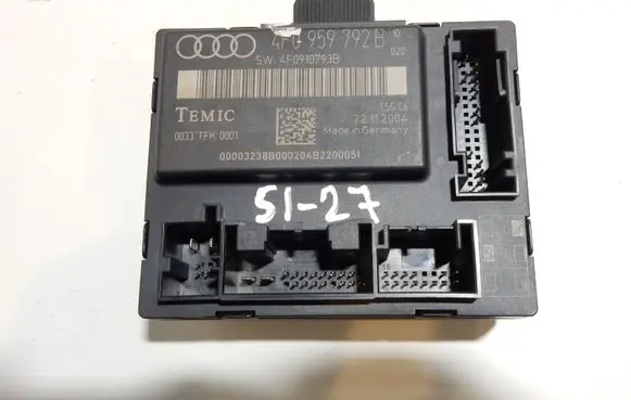 Audi A6 S6 C6 4F Door control unit/module 4F0959792B 4F0959792 5127