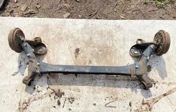 Rear axle beam