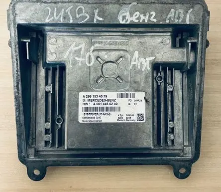 Mercedes-Benz A W169 Engine control unit/module A2661534079 5WK90925 A0014460240
